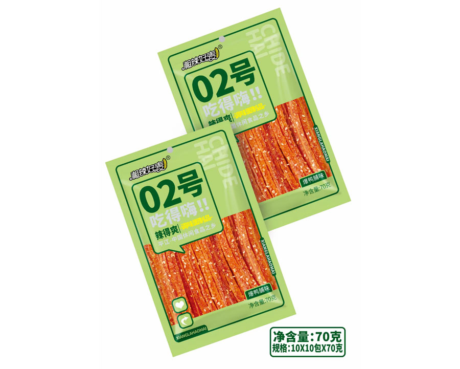 吃得嗨（湘辣好麥）02號(hào) 爆鴨脯味